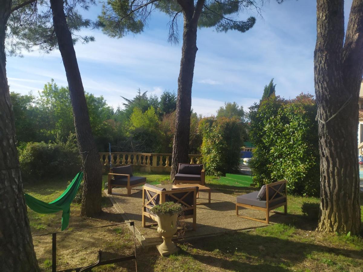 Villa Les Palmiers - Aux Portes D'Ales Saint Julien Les Rosiers ภายนอก รูปภาพ