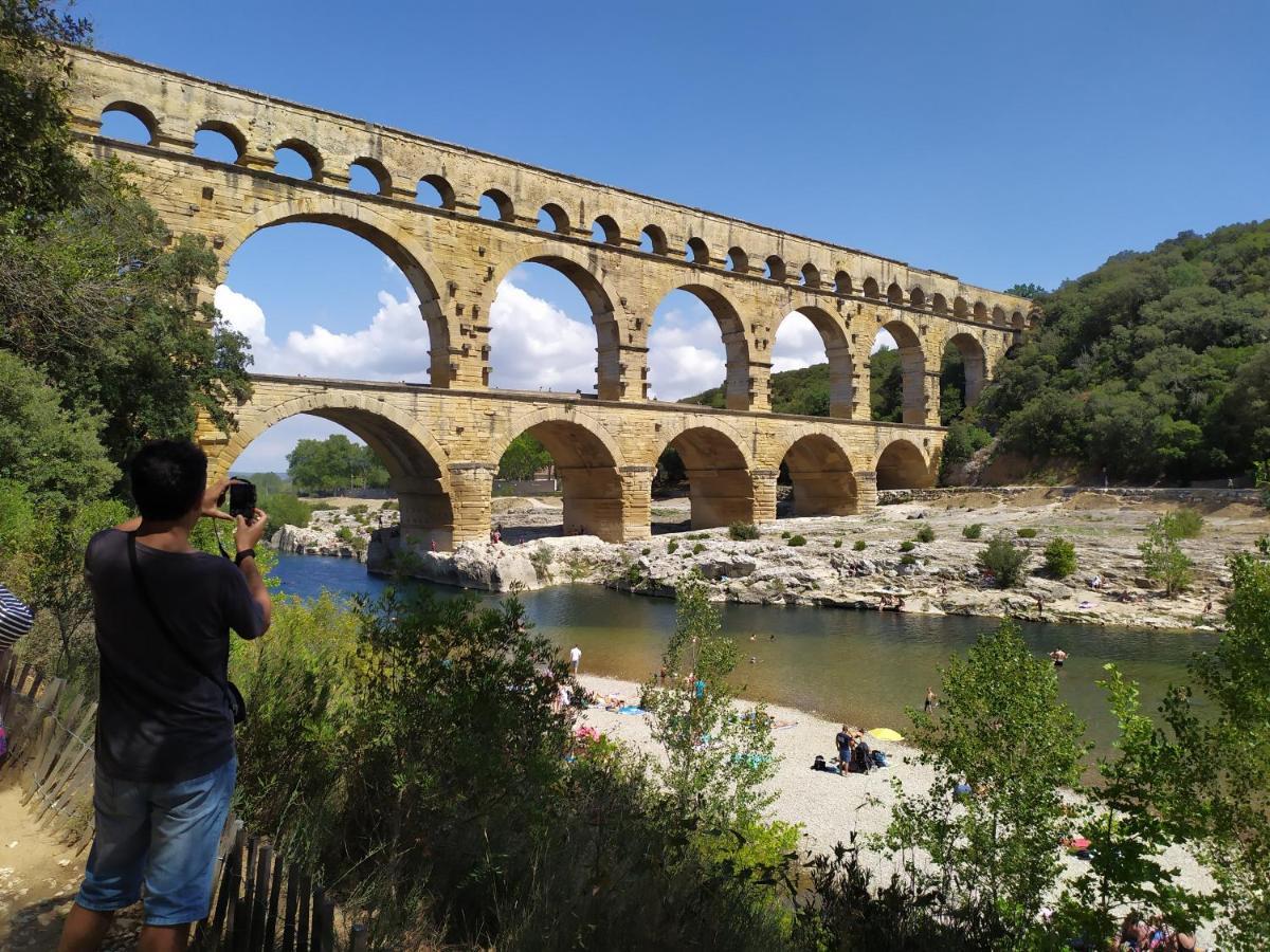 Villa Les Palmiers - Aux Portes D'Ales Saint Julien Les Rosiers ภายนอก รูปภาพ